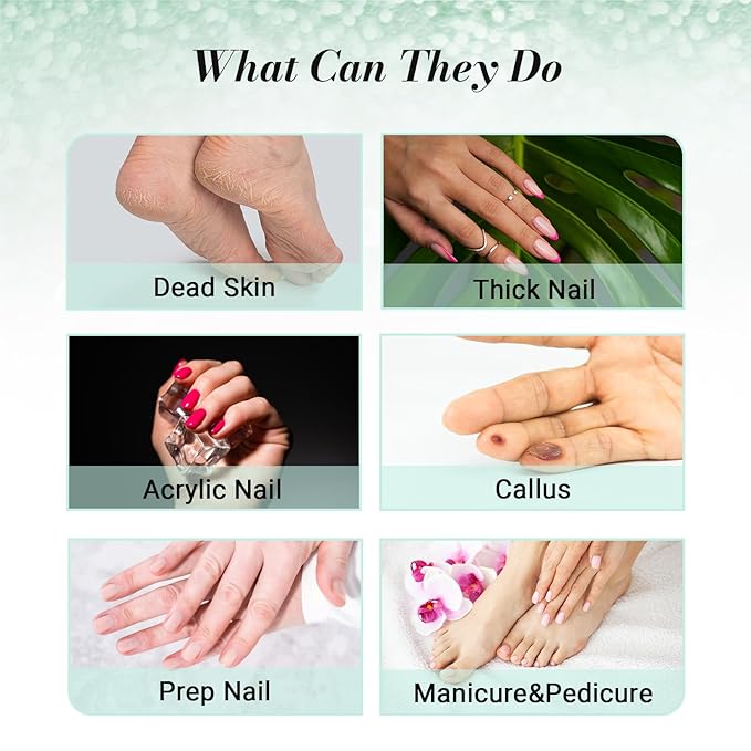 Melodysusie 50 pcs nail drill