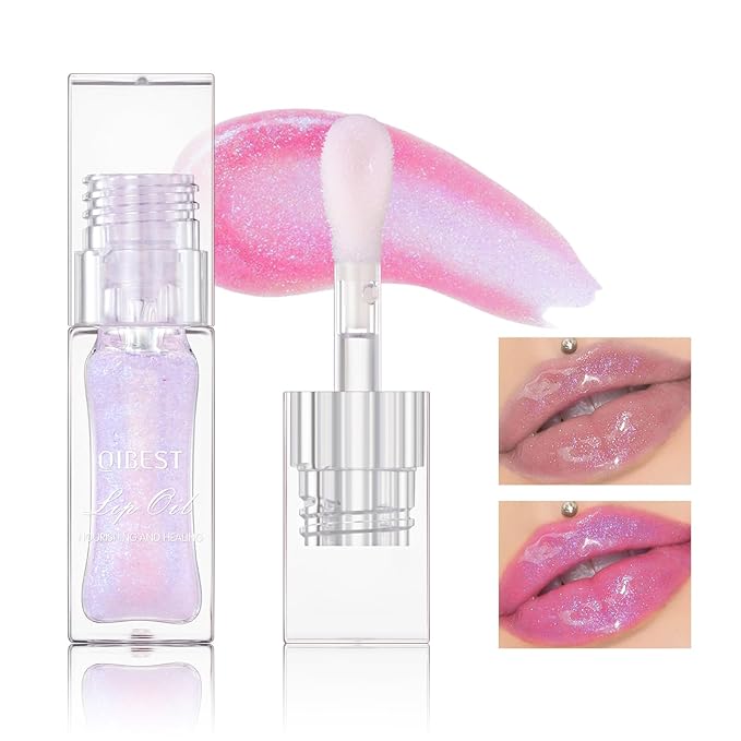 Sulily Magic Color Changing Lip Oil,2024 New Glitter Lip