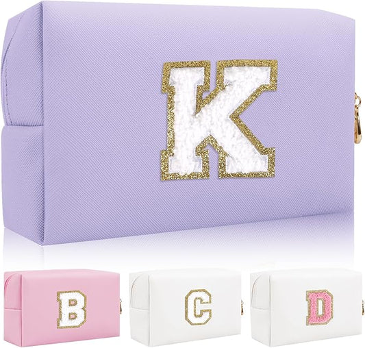 Personalized initial letter patch makeup