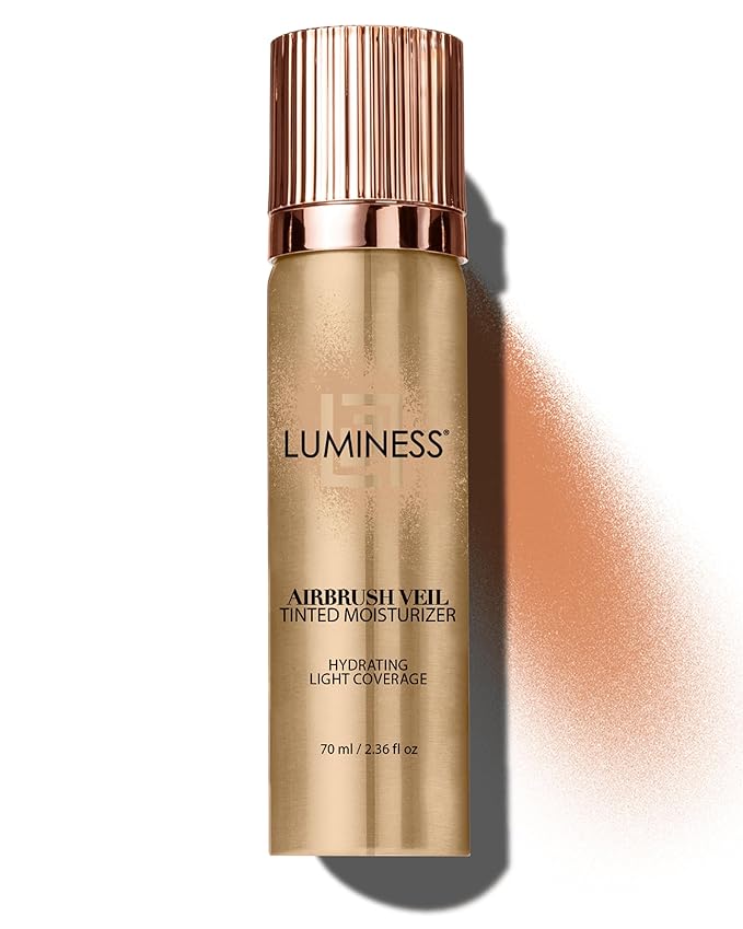 LUMINESS Airbrush Veil Tinted Moisturizer, Warm 070 -