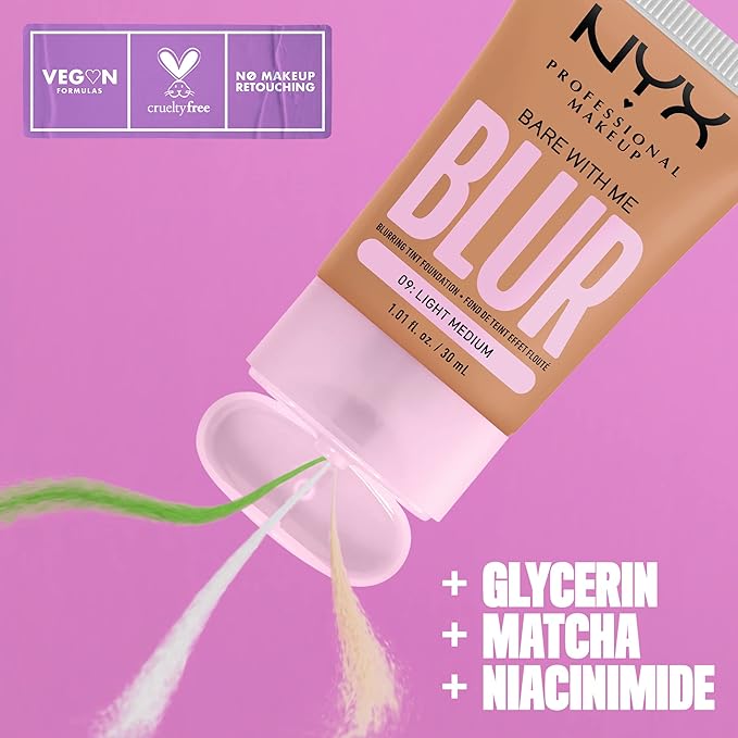 NYX PROFESSIONAL MAKEUP Bare With Me Blur Skin Light Medium