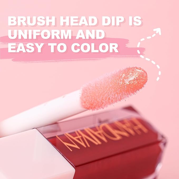 6PCS Diamond Lip Gloss Set, Matte & Pearlescent Finish, Long-Lasting Hydrating Lipstick, Non-Sticky, High-Pigment Formula for All-Day Wear, Shimmer & Velvet Effect (Diamond A, 1)