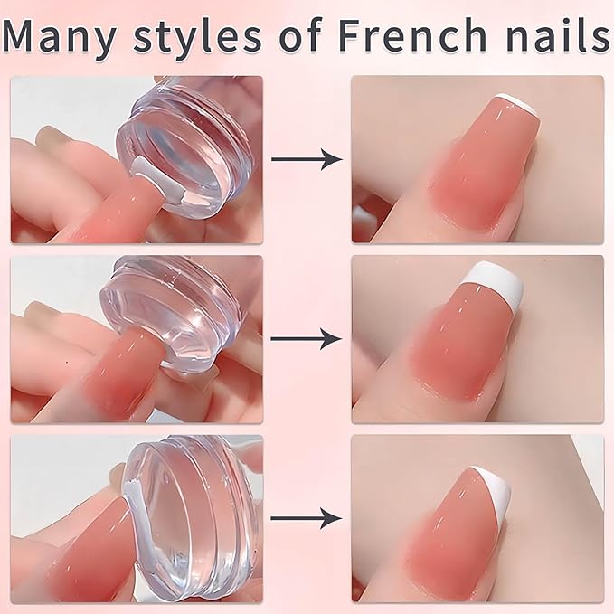 French Tip Tool,2 PCS Nail