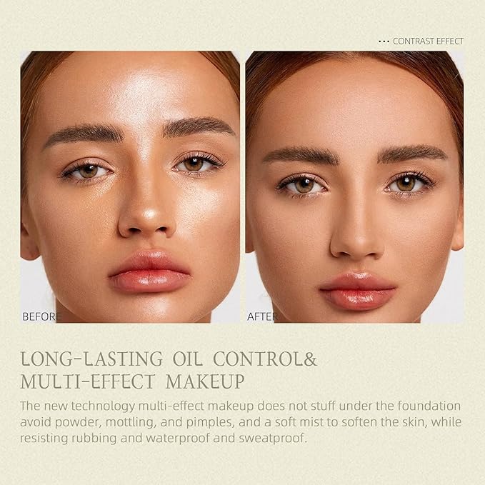 Pink Loose Setting Powder For Women, High-Definition Traceless