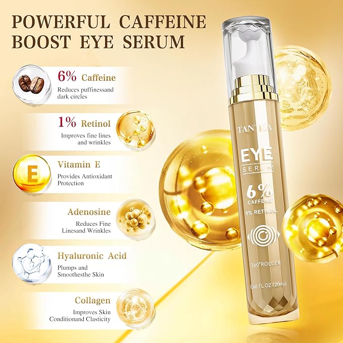 6% caffeine eye cream for