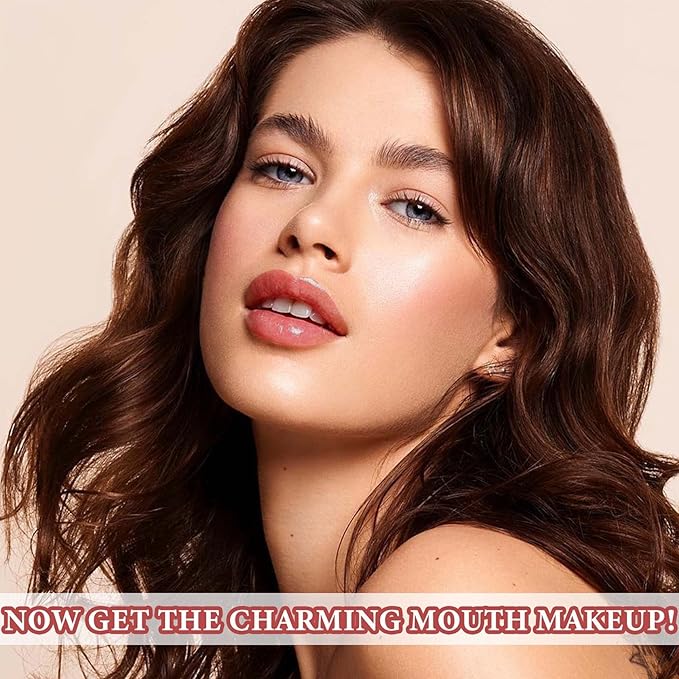 Lip Glow Oil,Clear Plumping Lip Oil Waterproof Glow