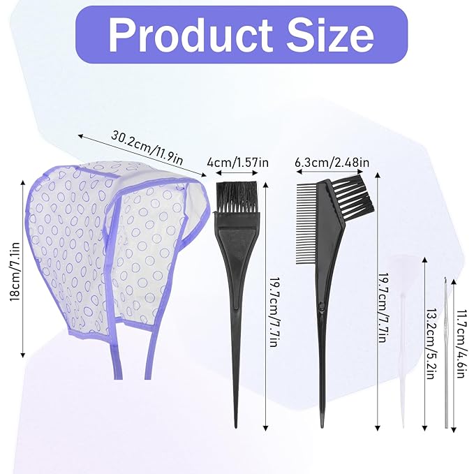 Bewudy 3 Pcs Hair Highlighting