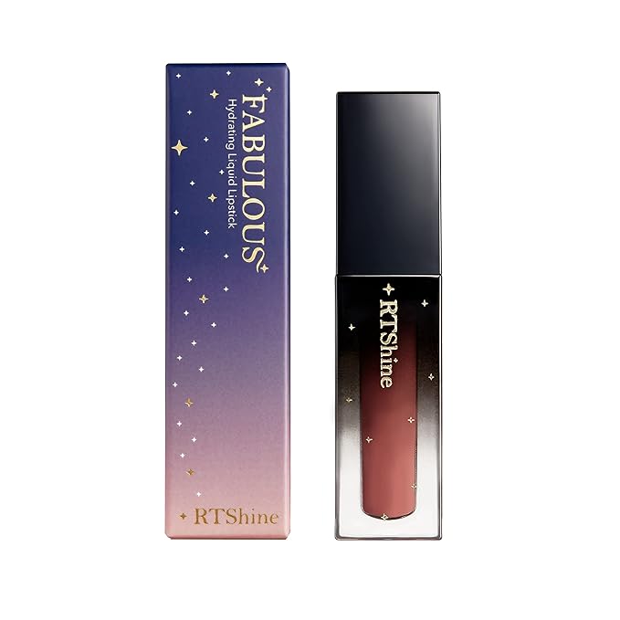 READY TO SHINE Fabulous Hydrating Lip Glow Oil/Lip Gloss-Clean Beauty #103 Nude Red, Nourishing Lightweight Natural Look, Enhances and Deeply Protects Lips, Cruelty Free, 0.14fl/oz.