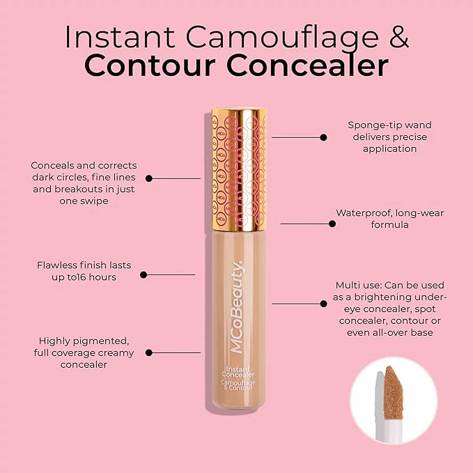 MCoBeauty Instant Concealer Camouflage & Contour, Light, Perfecting