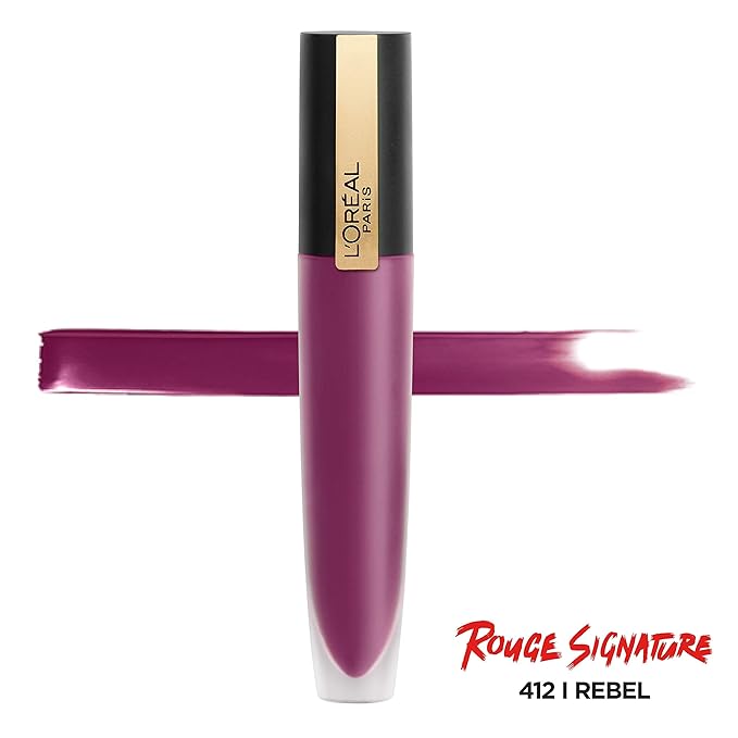 L'Oreal Paris Makeup Rouge Signature Matte Lip Stain,