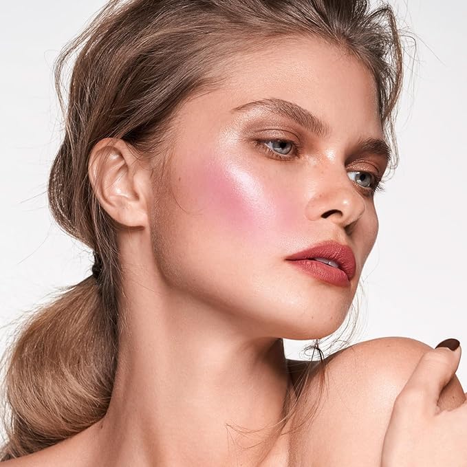 Contour Highlighter Blush Powder Makeup Palette, 4 Colors