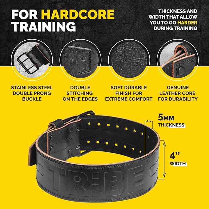 5mm Premium Weight Lifting Belt - 100% Genuine