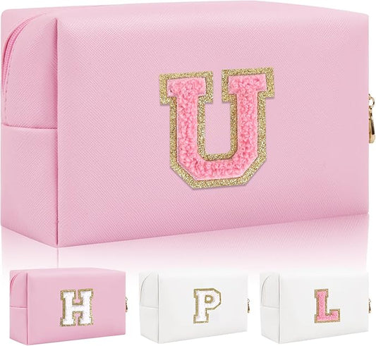 Personalized initial letter patch makeup