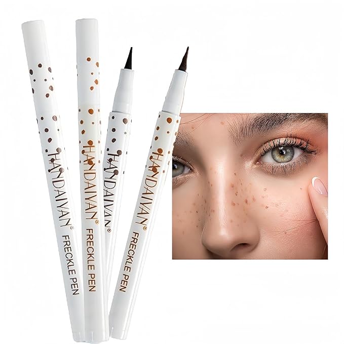 Freckle Pen 4 Colors, Natural Lifelike Freckle Makeup