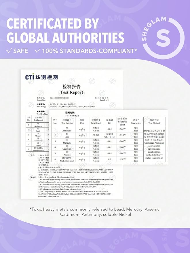 SHEGLAM Snatch N Cream Blush Stick Longlasting High Midnight Hour