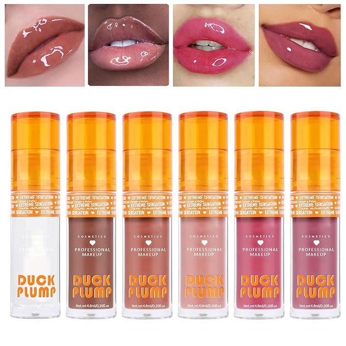 Super Lustrous Lip Oil, Non-Sticky, Hydrating, Hypoallergenic, Waterproof, High Shine Finish (05# Magenta)