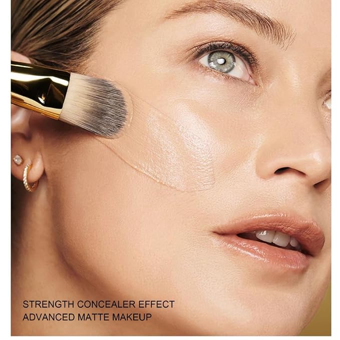 Full Coverage Foundation 10 Colors Natural Lightweight Smooth (Color 01)