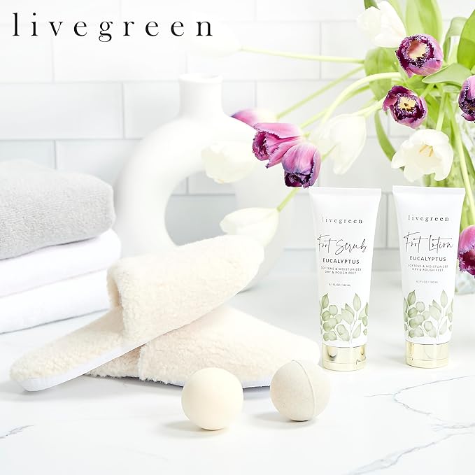 Live Green Foot Care Collection in