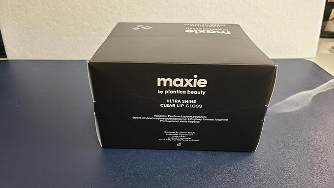 Maxie by Plantico Beauty Clear Lip Polish bulk (12 Pieces) CLEAR/ALOE (Original Clear, 6 PCS)