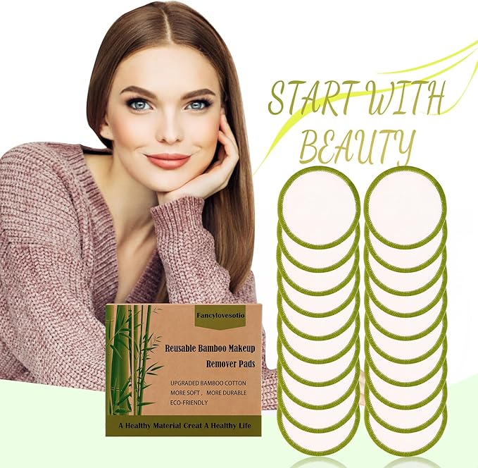 30 pack reusable makeup remover