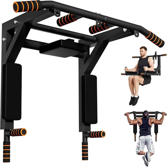 FICTOR Door Pull up Bar for Doorway 30''-37'' Door