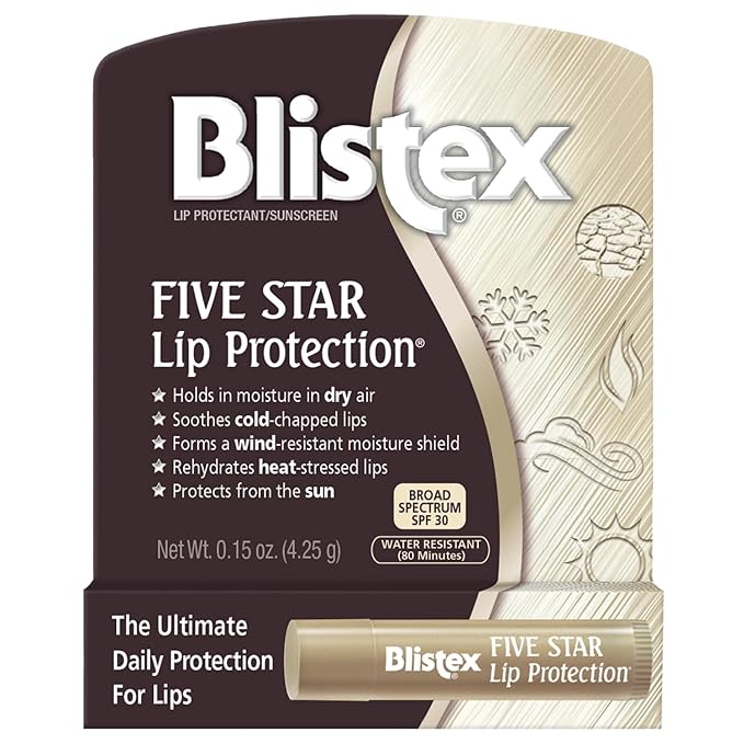 Blistex Five Star Lip Protection Balm,