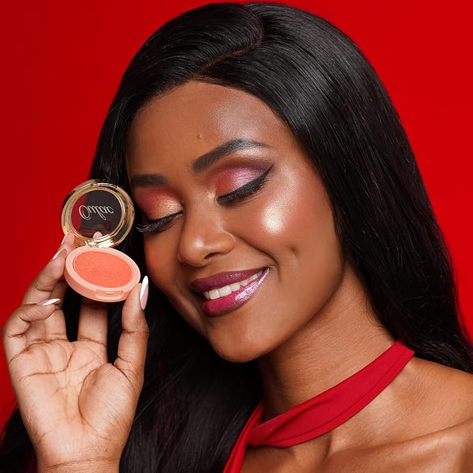 Oulac Luminisers Powdery Blusher for Cheeks Face Glow,Brighten 4.8g