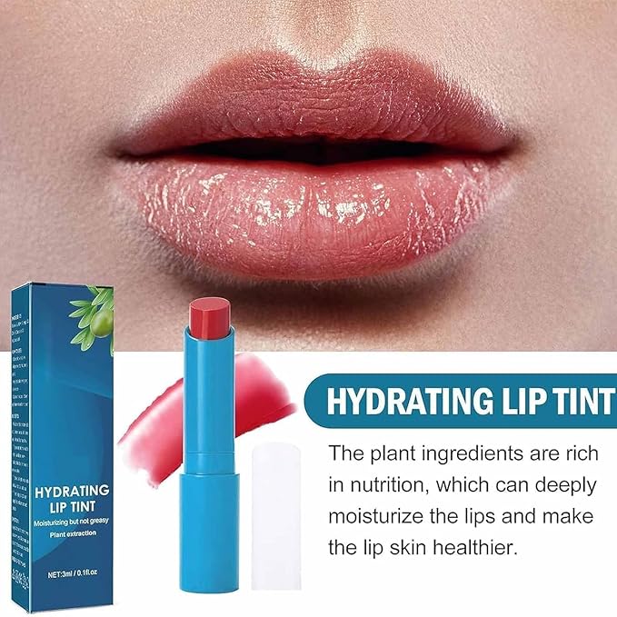 3PC Lip Tint Hydrating,Strength Hydrating Lip Tint,Lip Balm