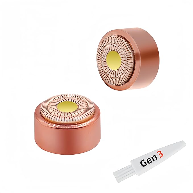 for Flawless Replacement Heads Gen 3 - Finishing Touch Flawless Facial Hair Remover Replacement Blades for Women, Shaver & Razor (2 pack Generation 3)