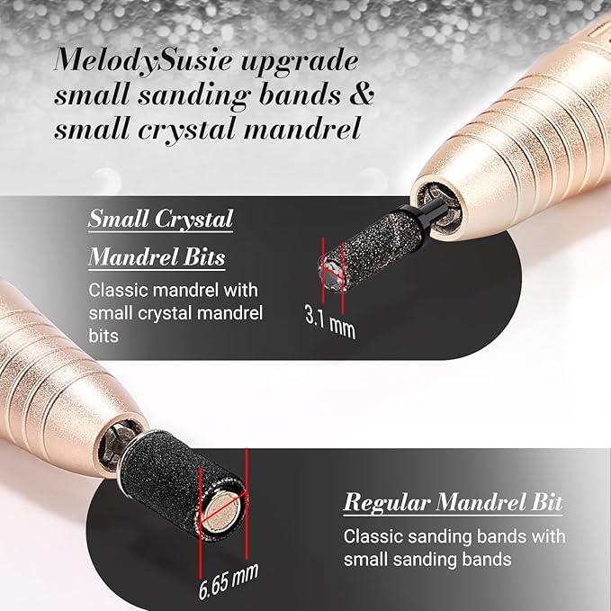 Melodysusie 50 pcs nail drill