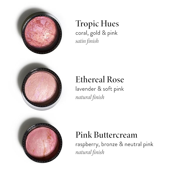 LAURA GELLER NEW YORK Baked Blush-n-Brighten Baked to Go - Tropic Hues - Travel Size Blush