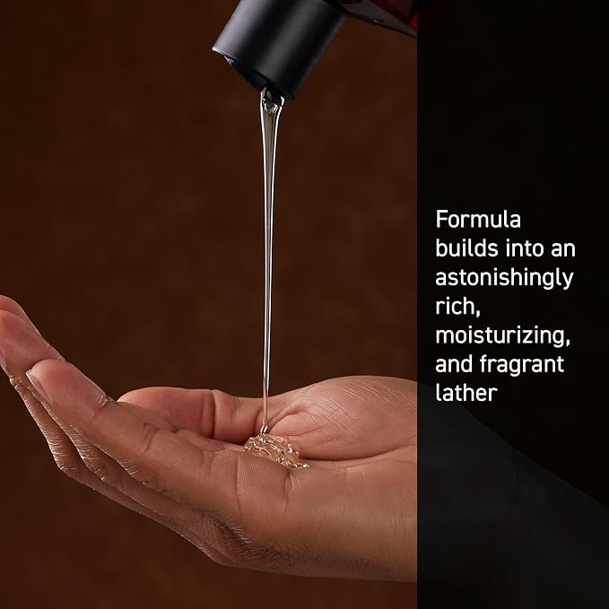 Cremo Body Wash Men, Notes of Bright Cardamom, Dry Papyrus and Aromatic Palo Santo, 16 Fl Oz