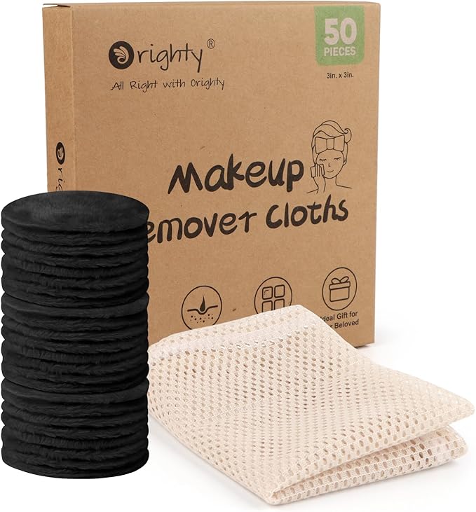 Orighty microfiber makeup remover pads
