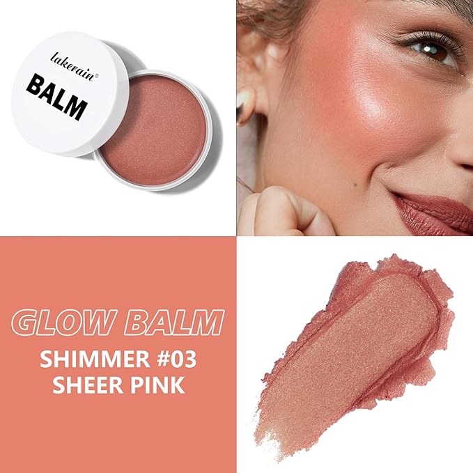 KYDA Miracle Glow Balm, Glow Tinted Blush Balm, 1.76 oz
