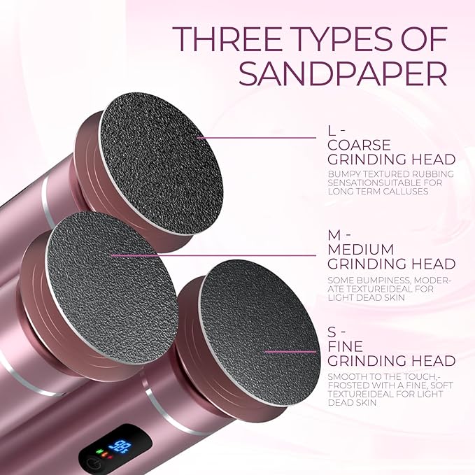 krofaue Electric Callus Remover for