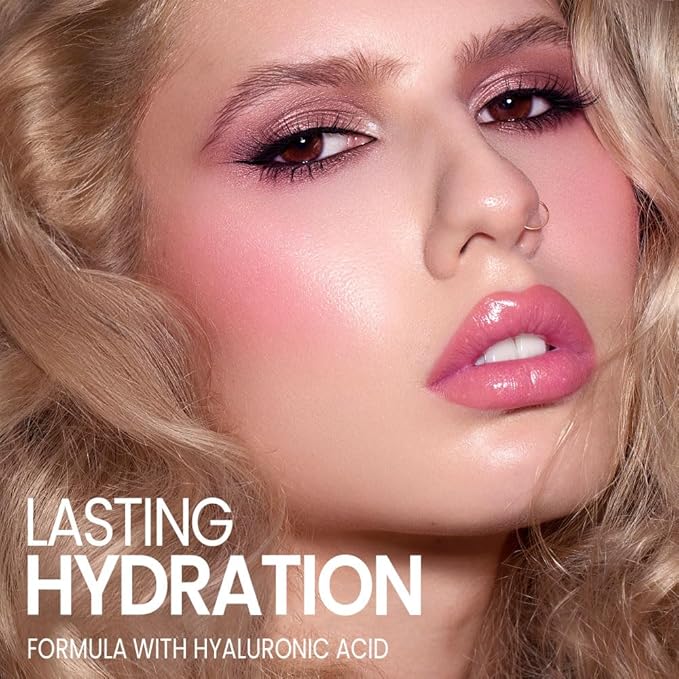 8 Colors Lip Oil Lip Glaze, Big Brush Glaze,