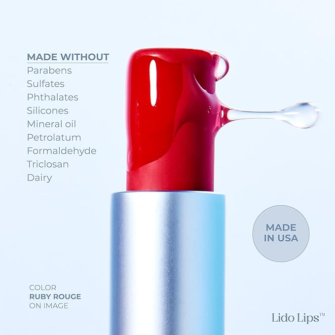 Tinted Lip Balm. Moisturizing Sheer, Buildable Lip Col 21oz