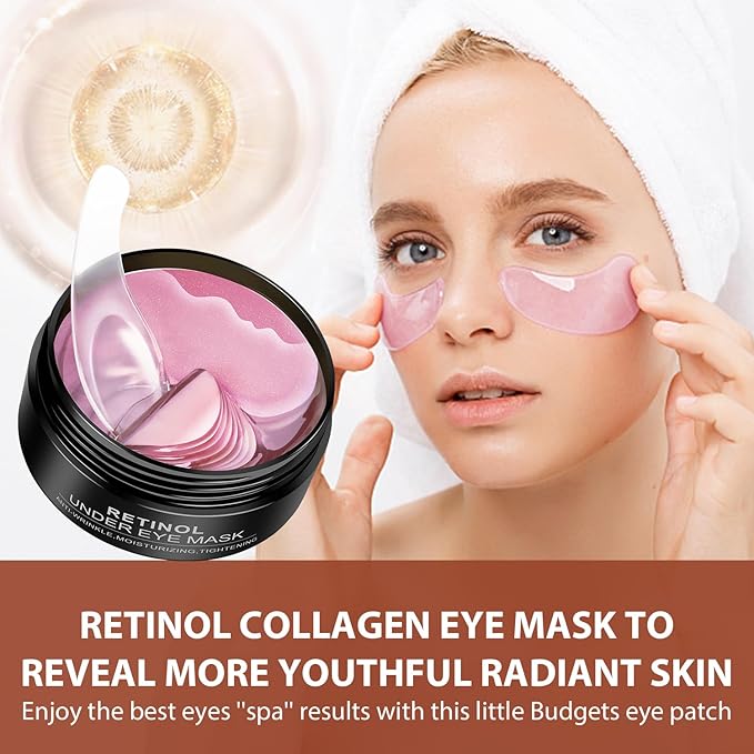 30 pairs retinol collagen eye