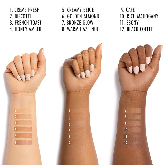 Black Radiance Natural Matte Foundation Powder, Minimizes Shine, Warm Hazelnut