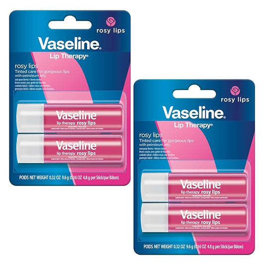 Vaseline Lip Therapy Care Rosy, Fast-Acting