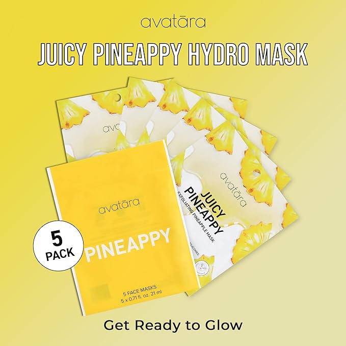 Avatara Juicy Pineappy Exfoliating Facial Mask