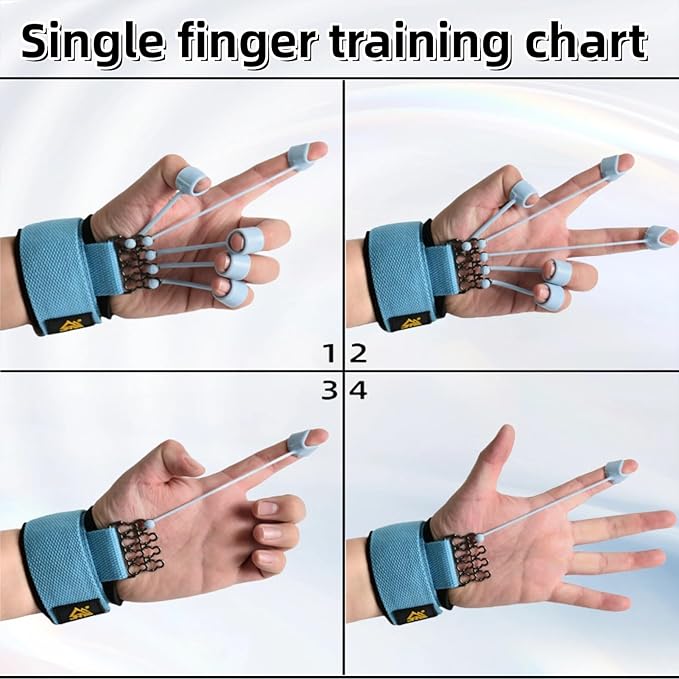 Finger Strengthener ，60lbfinger Exerciser， Forearm Strengthener For Finger