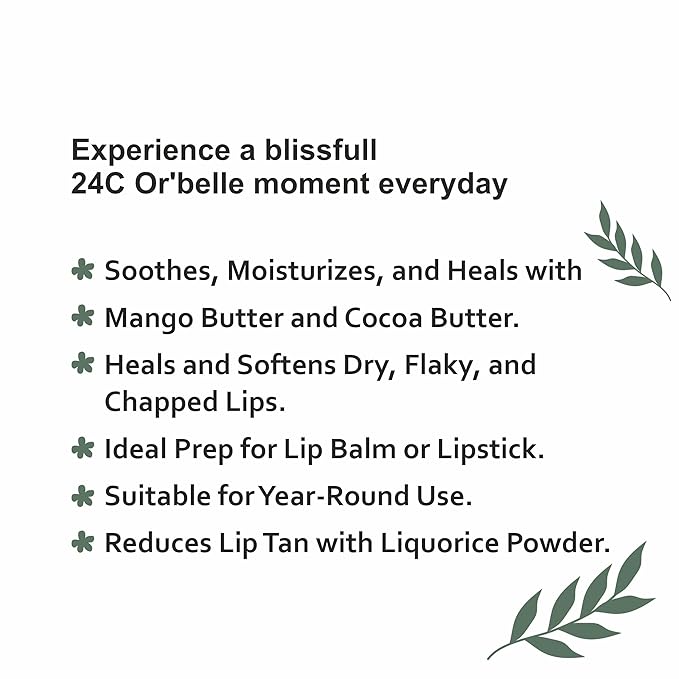 24C Or'Belle Lip Scrub | Enriched Leaving