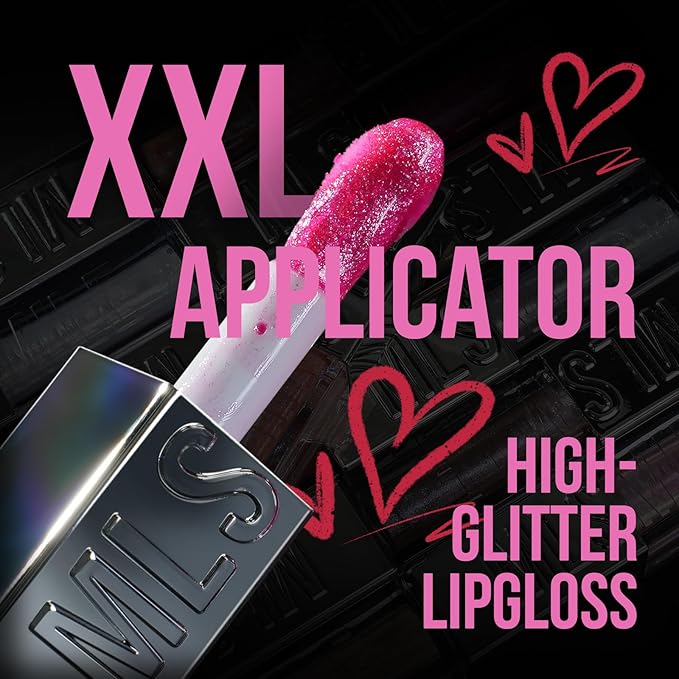 Mirror Glitter Lipstick, Sparkling Shimmer High Pigment Waterproof Long Lasting Lip Gloss, Shimmer Moisturizer Lip Gloss, Diamond Shiny Bold Glow Lip Stain for Lip Makeup (C14, 0.11 fl.oz)