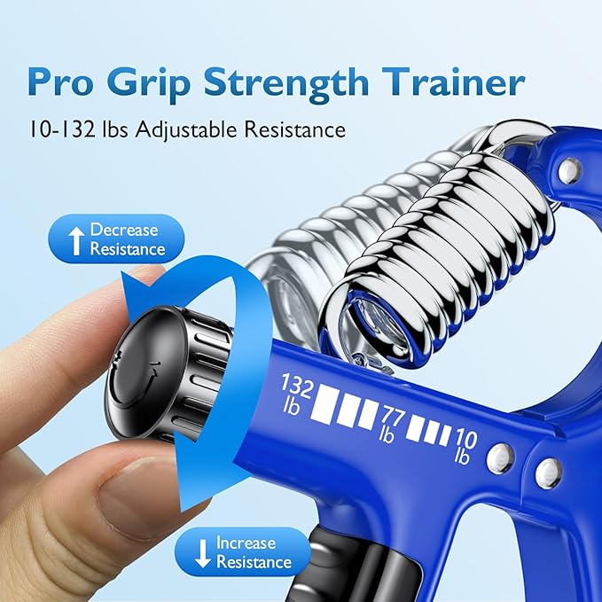 FitBeast Grip Strengthener Forearm Strengthener 10-132 lbs (1 Piece)