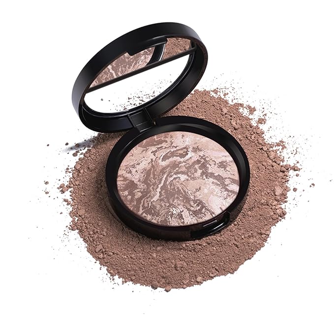 Baked Powder Contour Makeup, Brighten Bronzer Powder, Highlighter