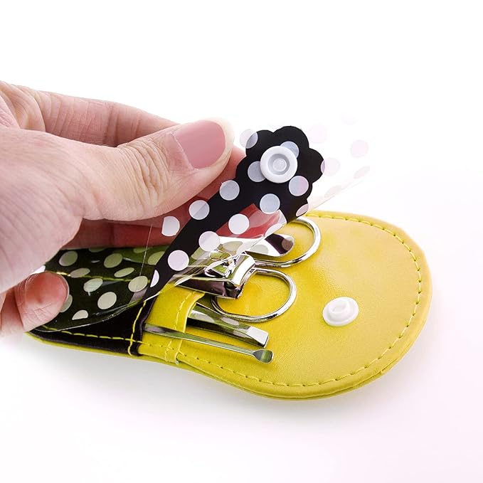 Polka Dot Flip Flop Manicure