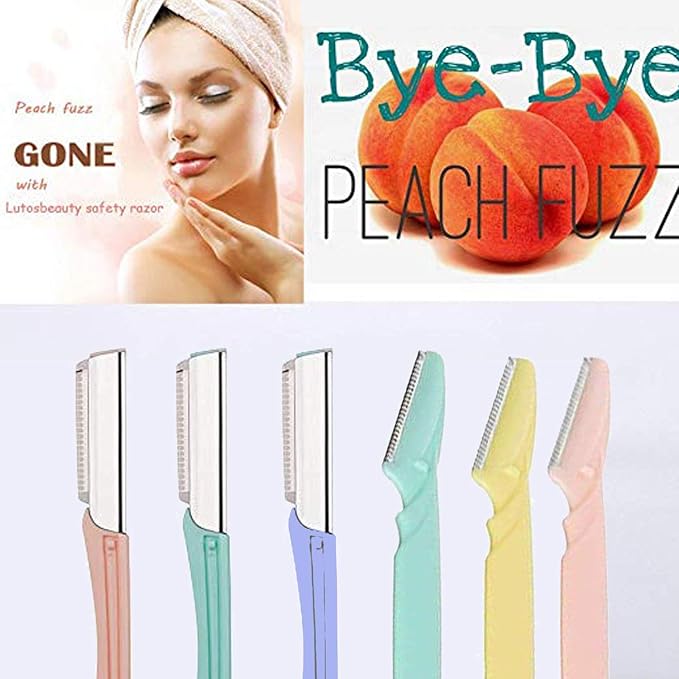 Eyebrow Razor 9 Pack, Precision Facial Hair Trimmer for Women, Eyebrow Shaper Facial Razor for Men