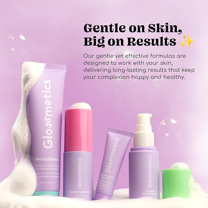 Glossmetics Dewly Hydrated Lightweight Daily Moisturizer with Centella Asiatica Skin Care, Panthenol Moisturizer - Face Cream for Combination Skin