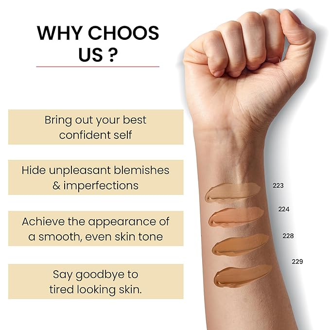 Dermacol Full Coverage Foundation | Long Lasting Waterproof 30g